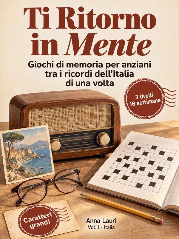 Copertina del libro Ti Ritorno in Mente